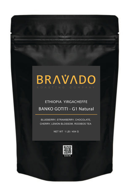 Ethiopia Yirgacheffe - Banko Gotiti G1 Natural