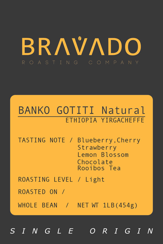 Ethiopia Yirgacheffe - Banko Gotiti G1 Natural