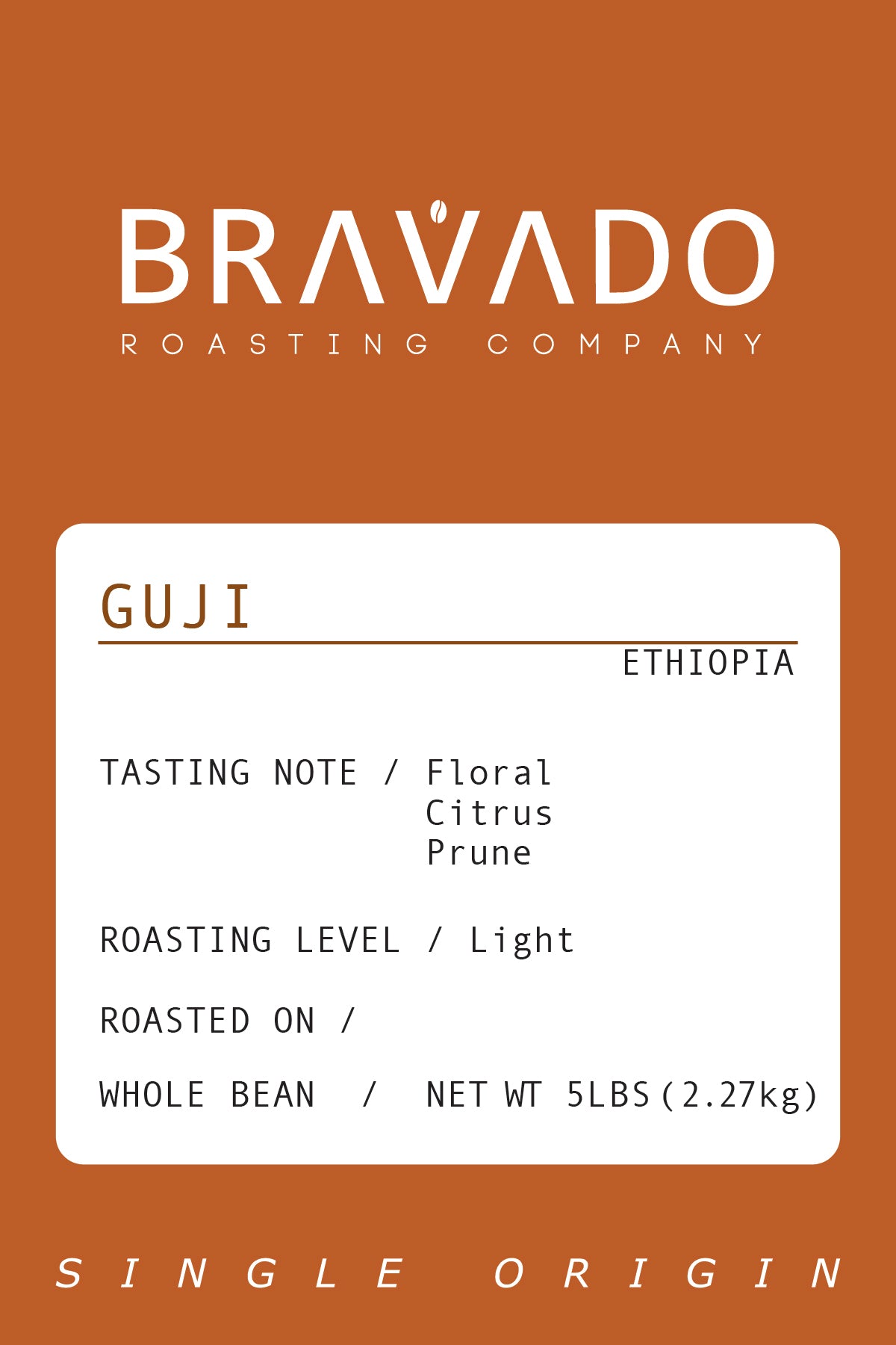 Ethiopia Guji Natural